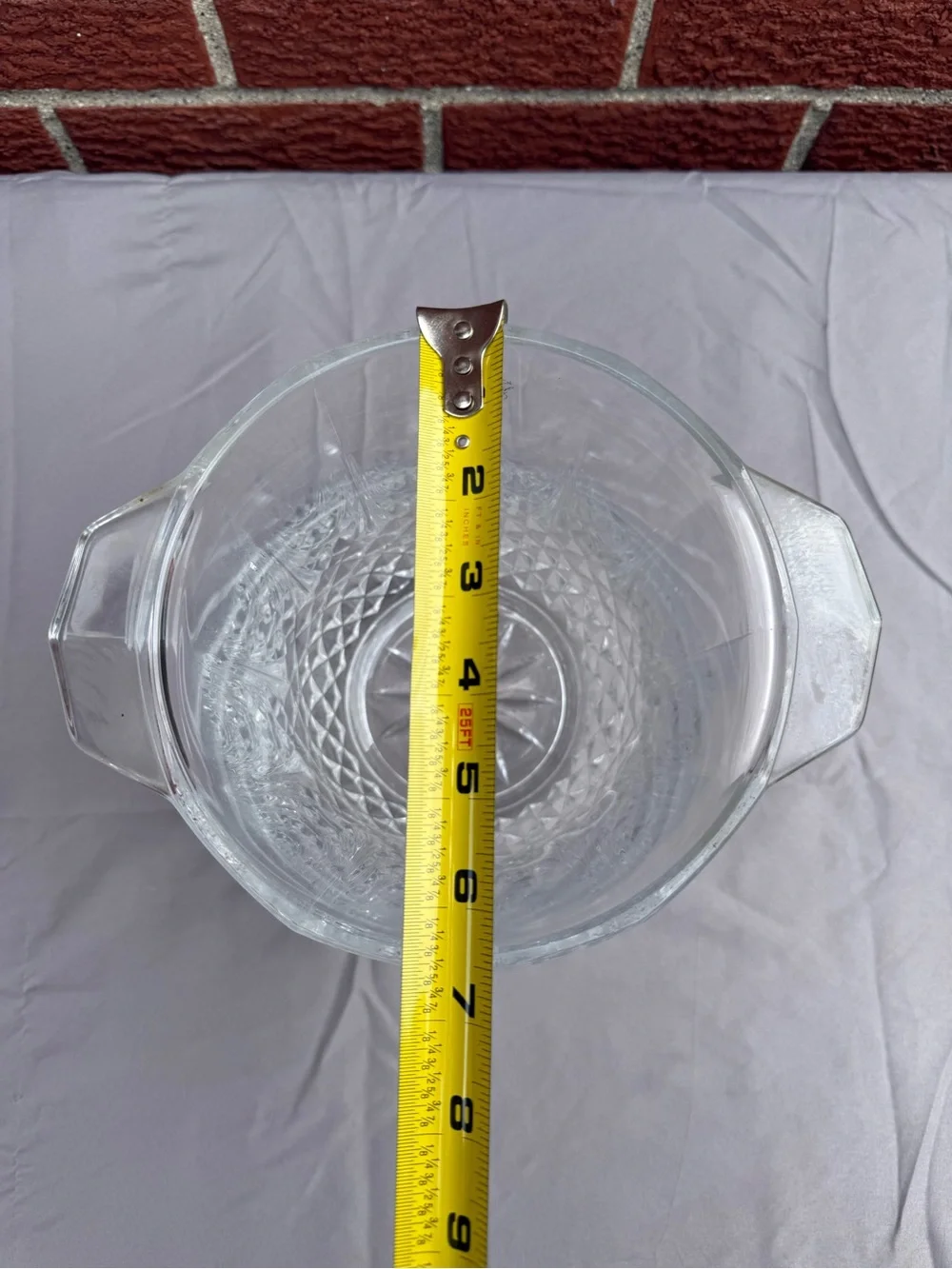 Cristal d’Arques Longchamp Crystal Champagne Bucket Vintage France